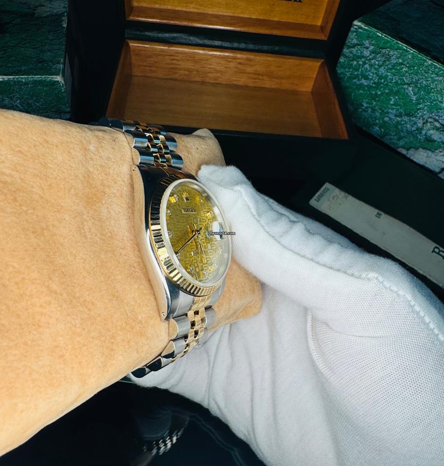 Rolex Datejust 36 1990 Rolex Datejust 36mm Two Tone Jubilee