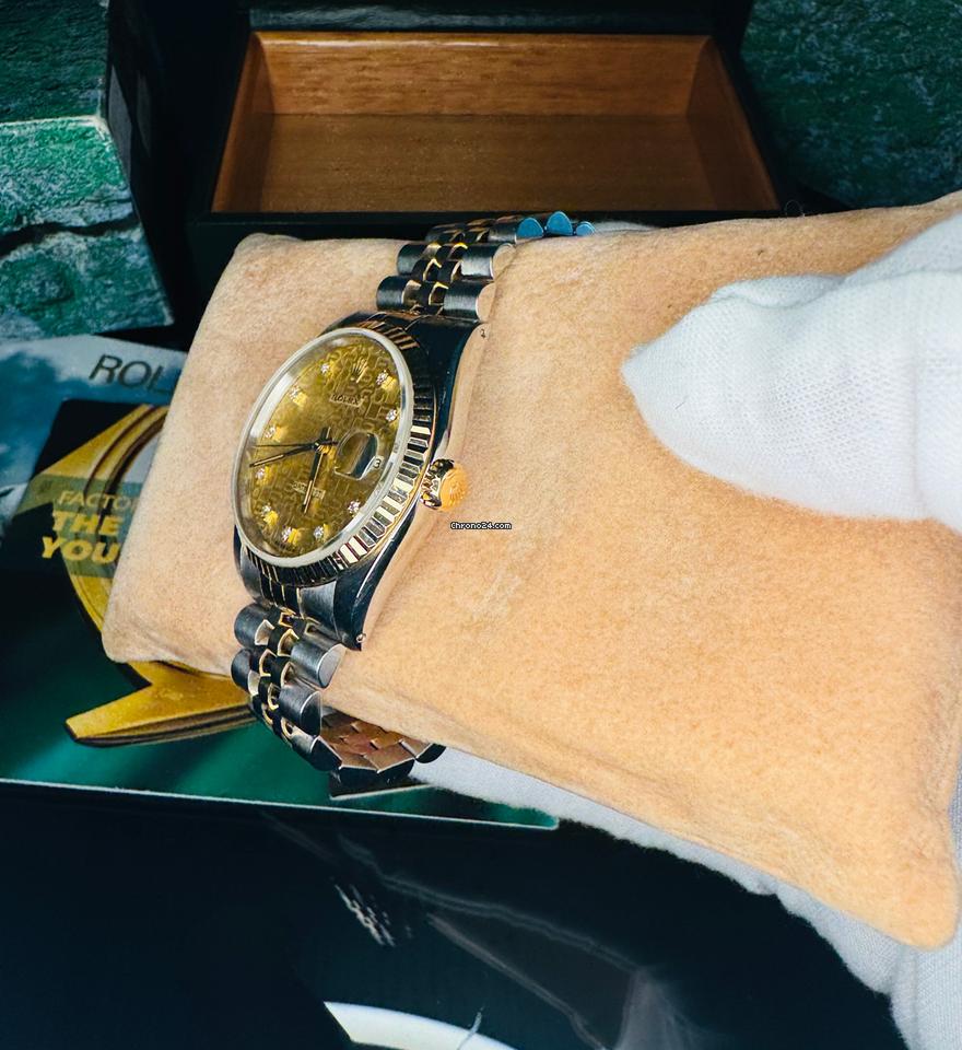 Rolex Datejust 36 1990 Rolex Datejust 36mm Two Tone Jubilee