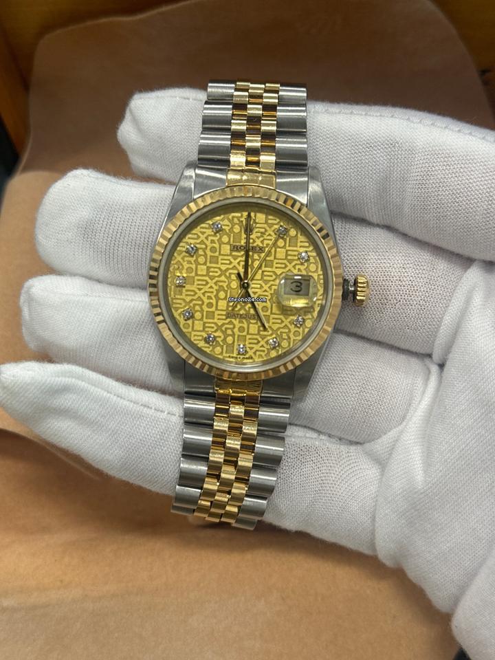 Rolex Datejust 36 1990 Rolex Datejust 36mm Two Tone Jubilee