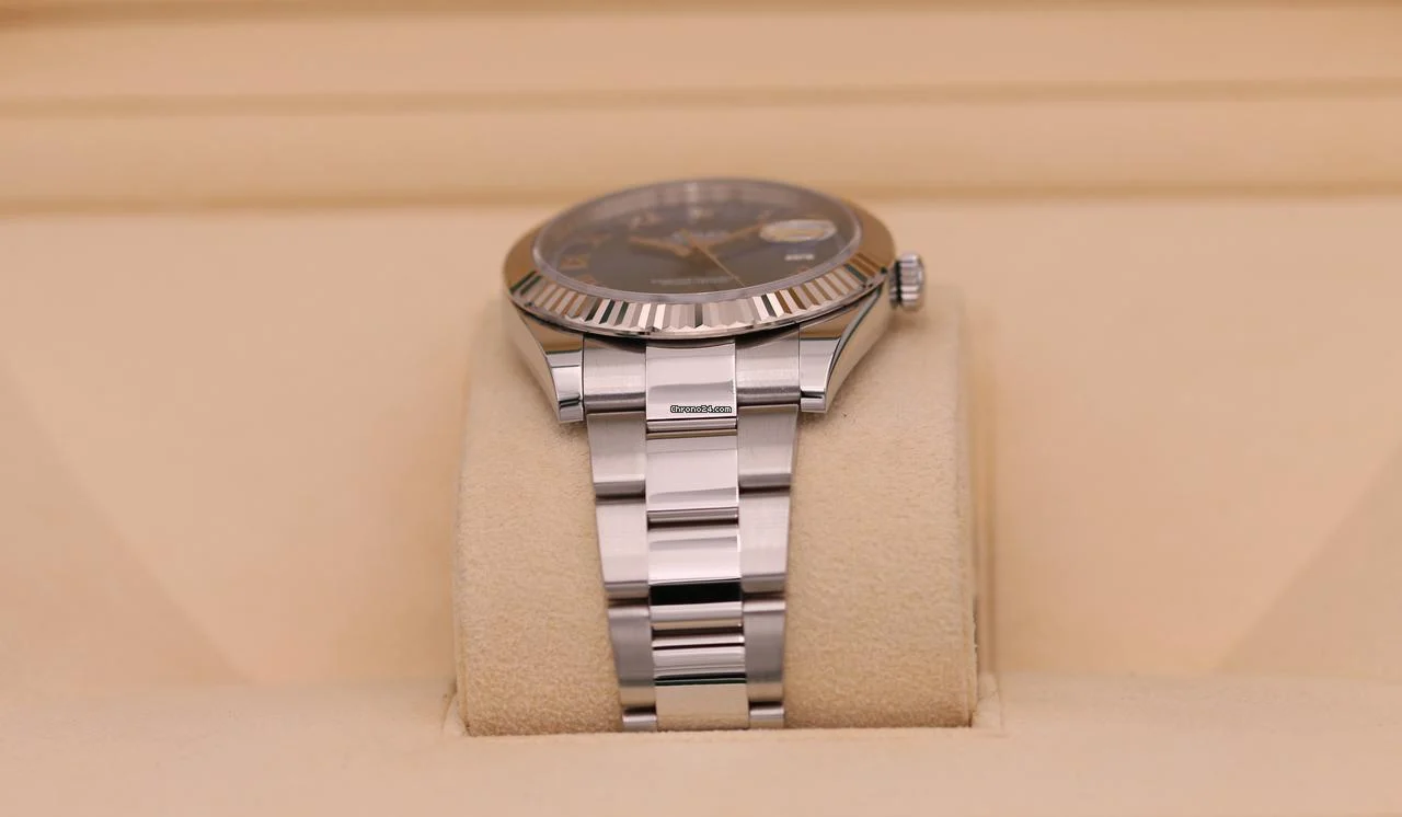 Rolex DateJust 41 Blue Roman Dial Oyster