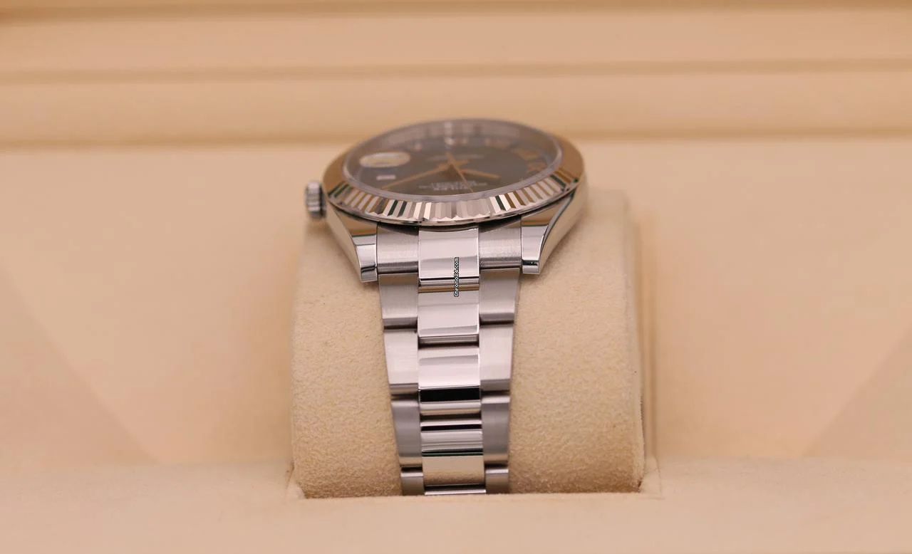 Rolex DateJust 41 Blue Roman Dial Oyster
