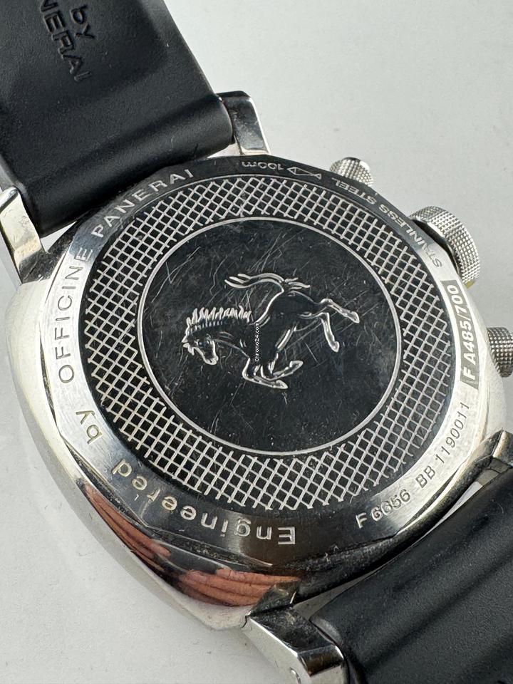 Panerai Ferrari Chronograph Granturismo 45mm Automatic Limited Edition w Box 11 Panerai Ferrari Chronograph Granturismo 45mm Automatic Limited Edition w Box