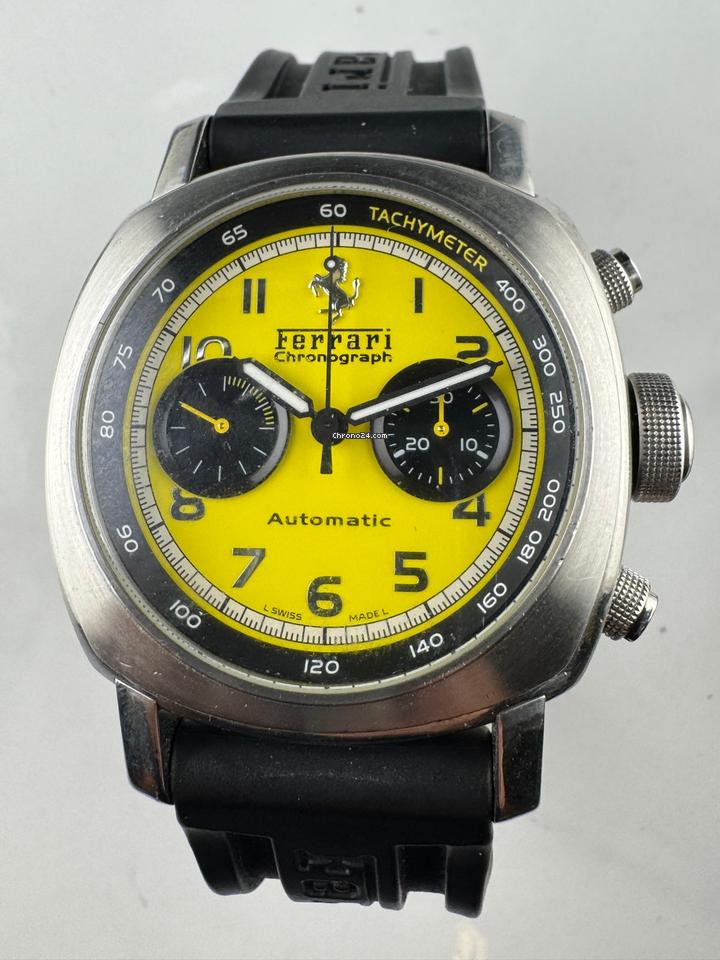 Panerai Ferrari Chronograph Granturismo 45mm Automatic Limited Edition w Box 5 Panerai Ferrari Chronograph Granturismo 45mm Automatic Limited Edition w Box