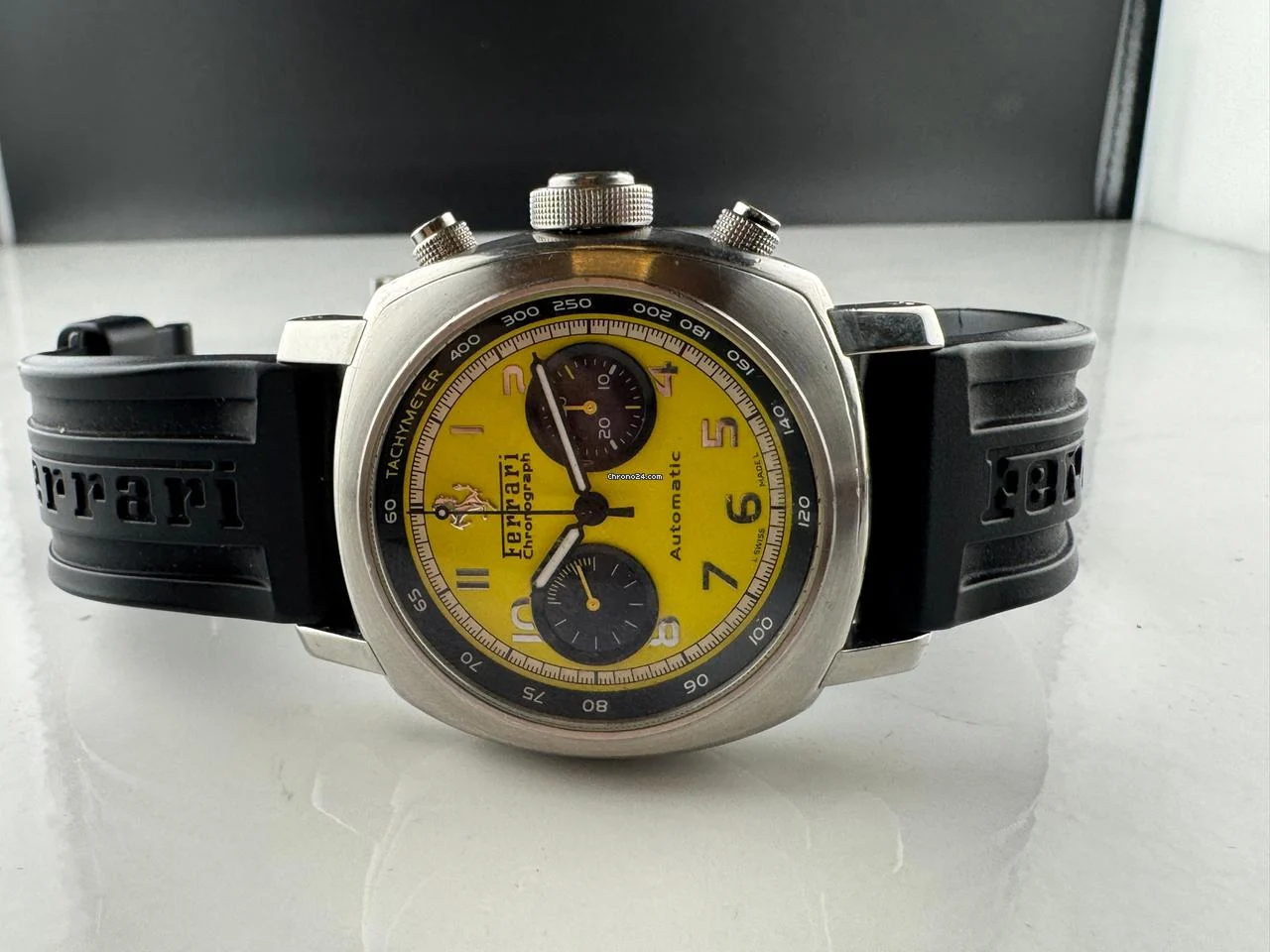 Panerai Ferrari Chronograph Granturismo 45mm Automatic Limited Edition w Box 7 Panerai Ferrari Chronograph Granturismo 45mm Automatic Limited Edition w Box