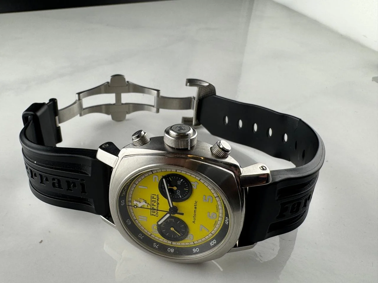Panerai Ferrari Chronograph Granturismo 45mm Automatic Limited Edition w Box 8 Panerai Ferrari Chronograph Granturismo 45mm Automatic Limited Edition w Box