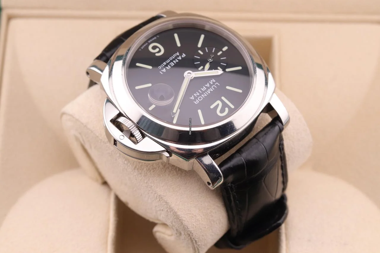 Panerai Luminor Marina 44mm Black Dial 6 Panerai Luminor Marina 44mm Black Dial