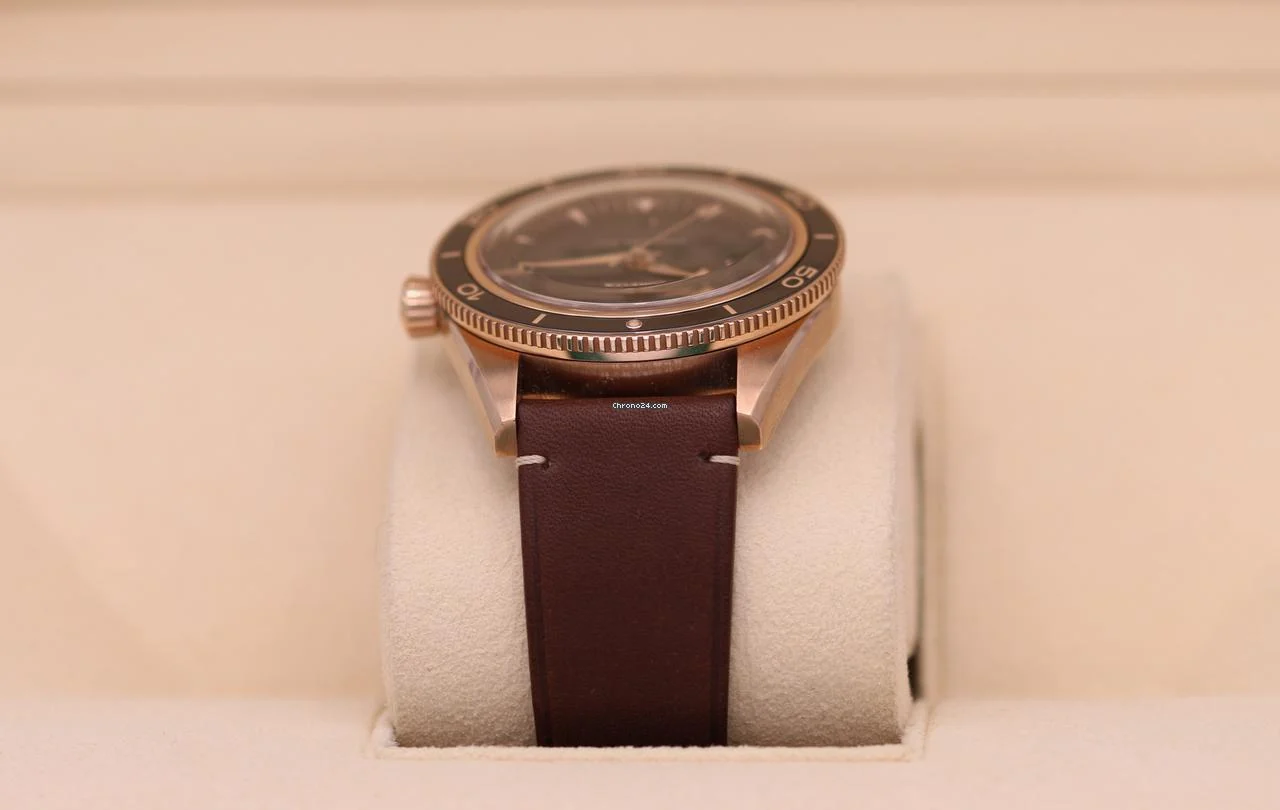 Omega Seamaster 300 Bronze Gold Brown Dial