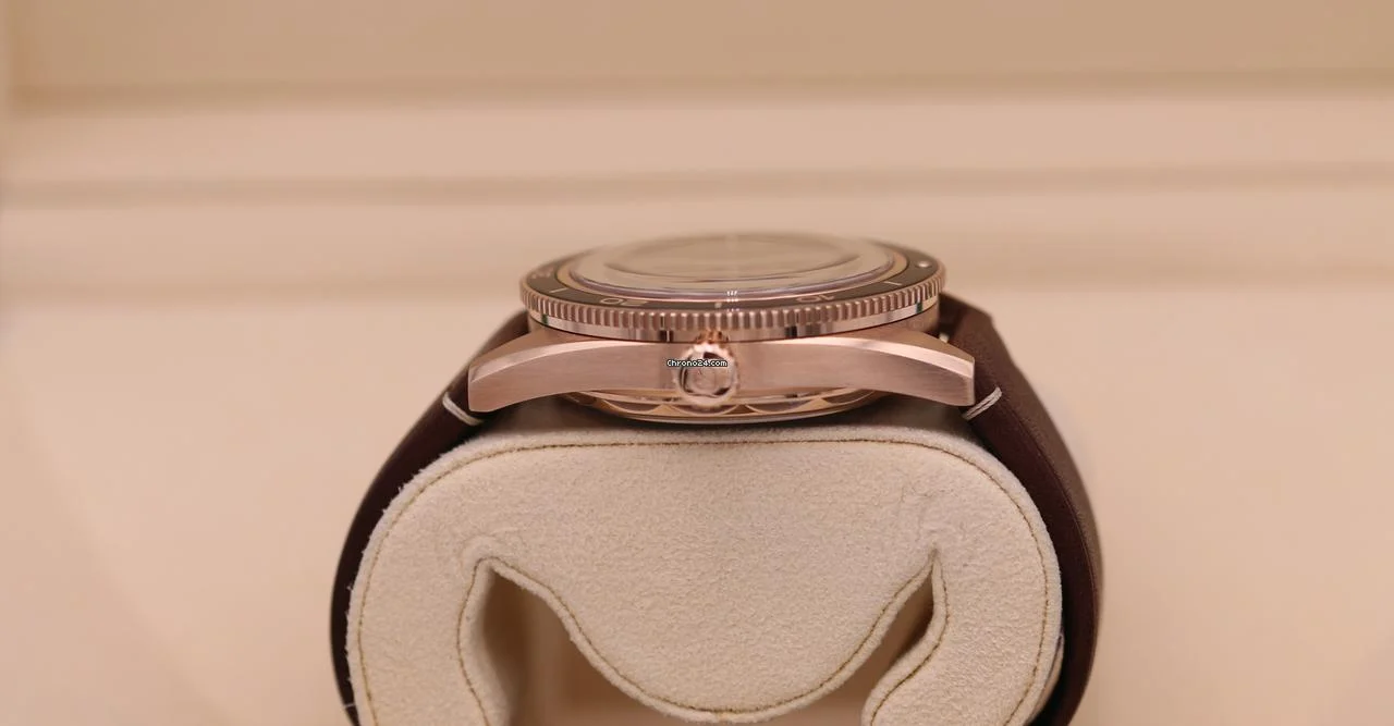 Omega Seamaster 300 Bronze Gold Brown Dial