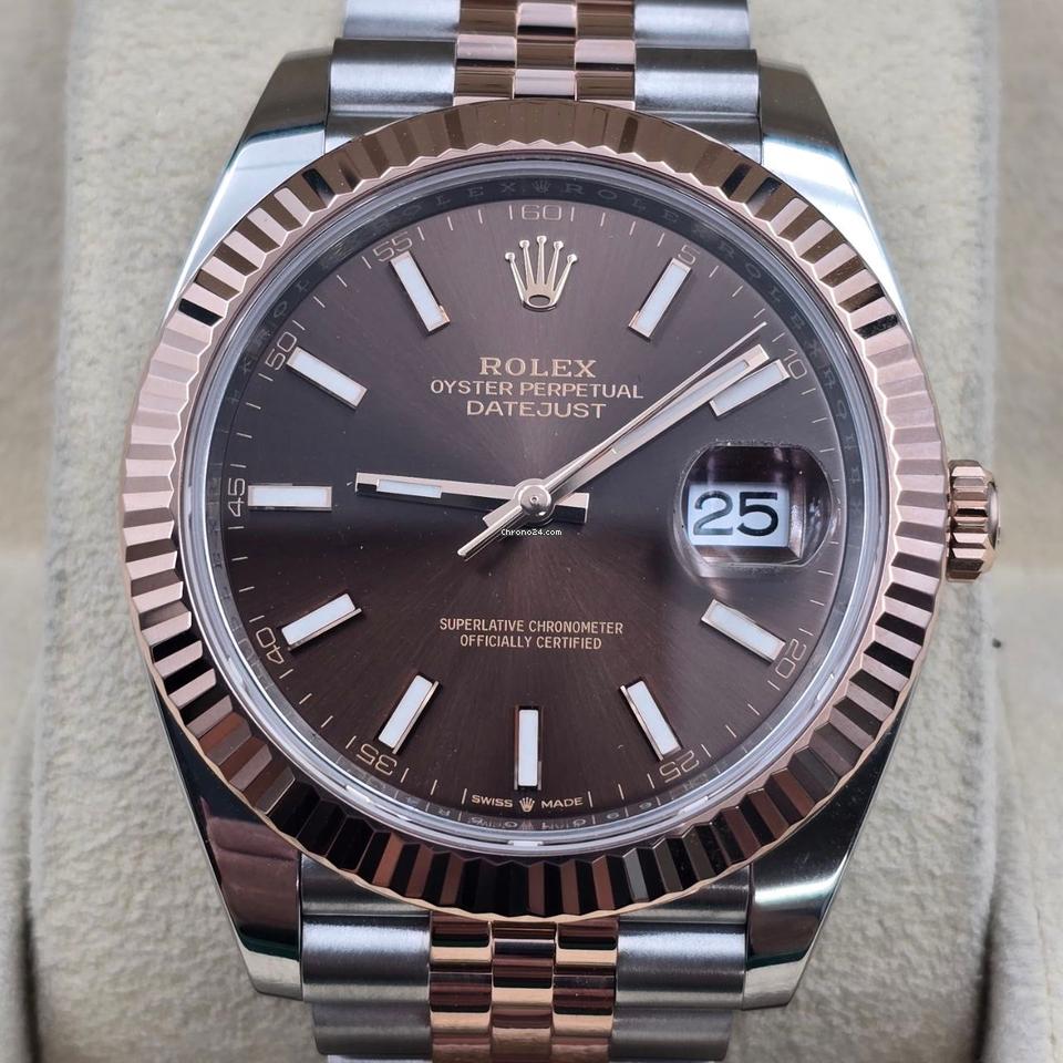 Rolex Datejust 41 2023 FULL SET Datejust 41mm 126331 Chocolate Dial Jubilee