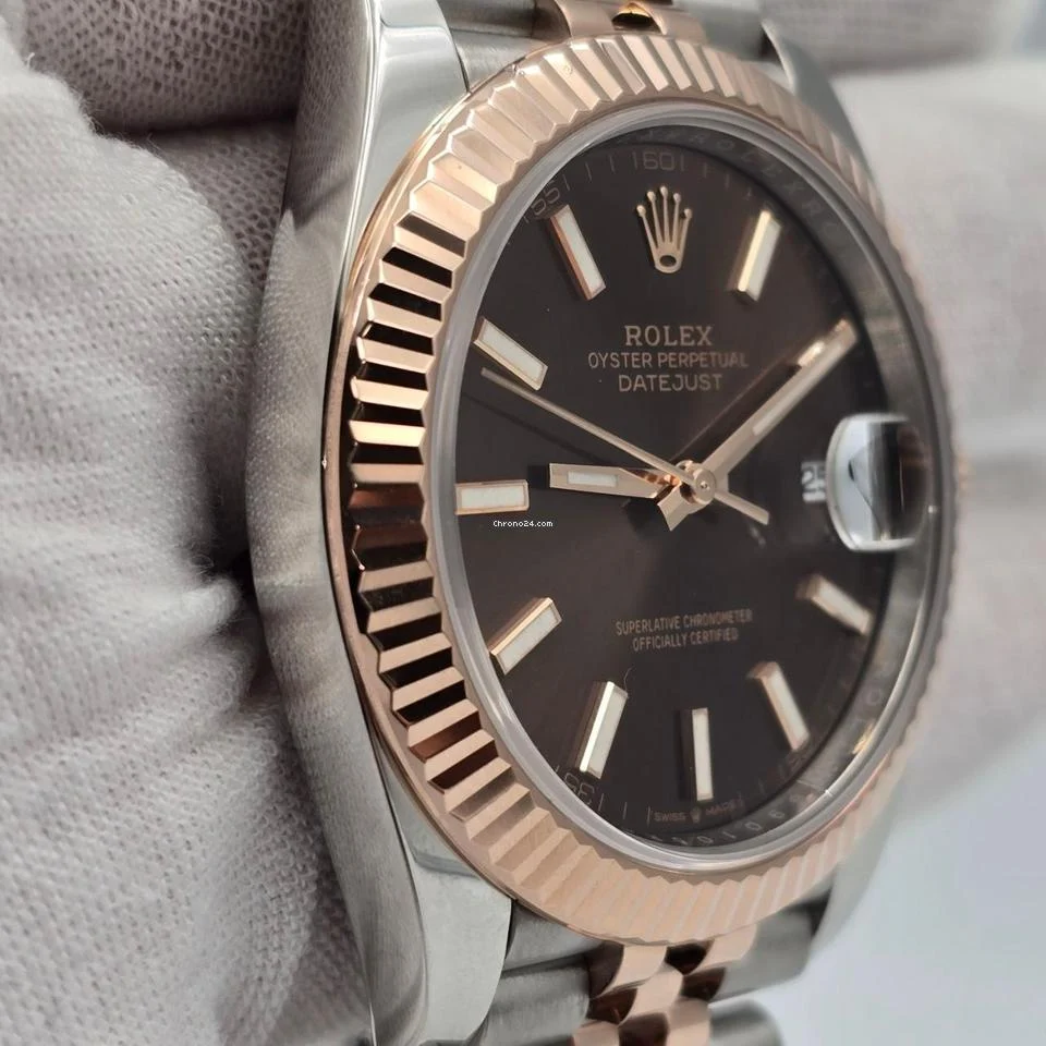 Rolex Datejust 41 2023 FULL SET Datejust 41mm 126331 Chocolate Dial Jubilee