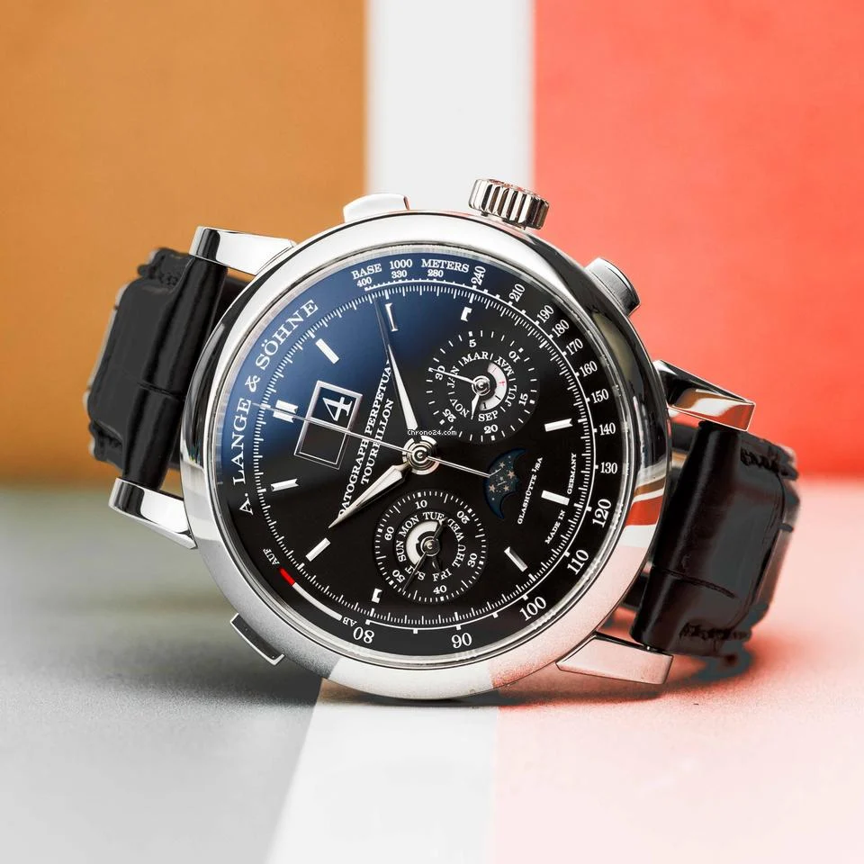 A. Lange & S?hne Datograph Perpetual Tourbillon \"DPT\" L.E. (100 pces) Platinum 41.5mm (740.036) BOX & PAPERS, FULL SET 2018