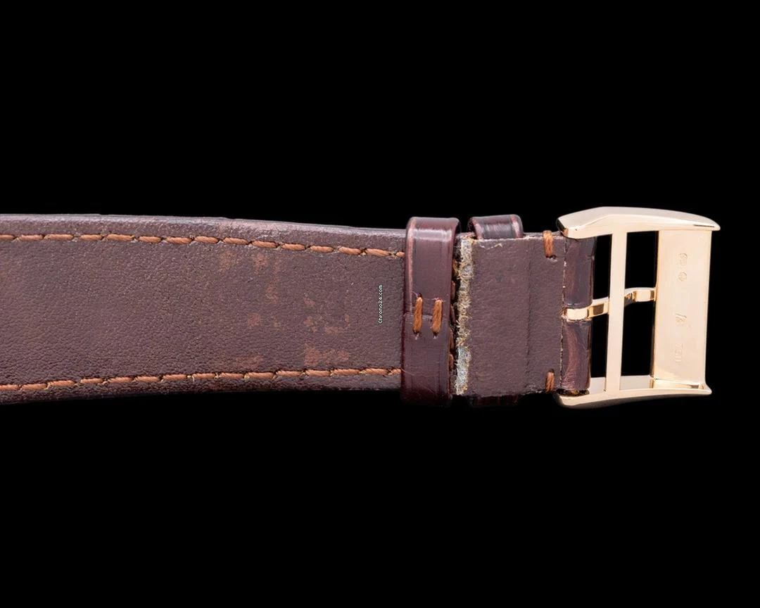 A. Lange & S?hne 116.032 Lange 1 Time Zone 18K Rose Gold Silver Dial